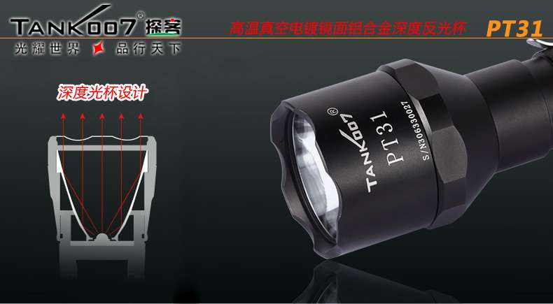 深圳TANK007探客大批量LED強光手電筒批發(fā)廠家  深圳TANK007探客大批量LED強光手電筒批發(fā)廠家